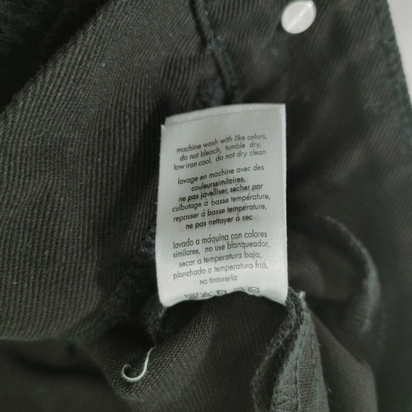 We Wore What Women's Jeans Size 26 Cut Out Straight Leg Black - Picture 12 of 13